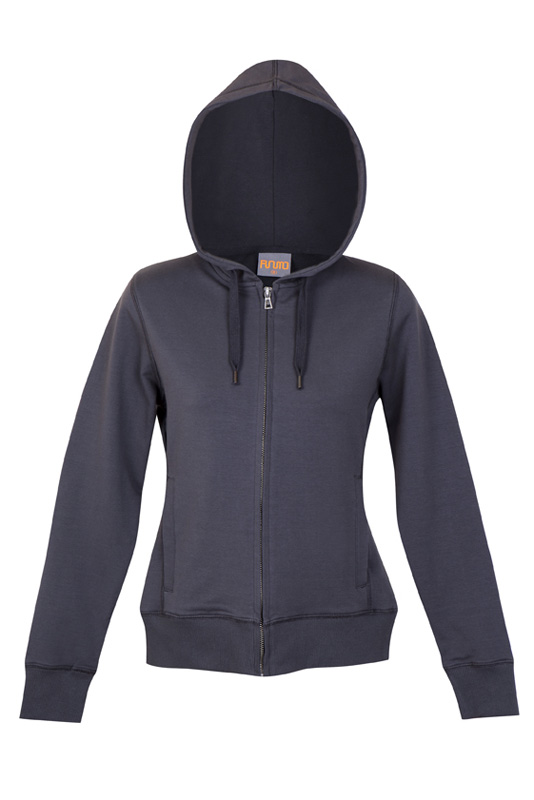 Ladies Spandex Zip Hoodie image3